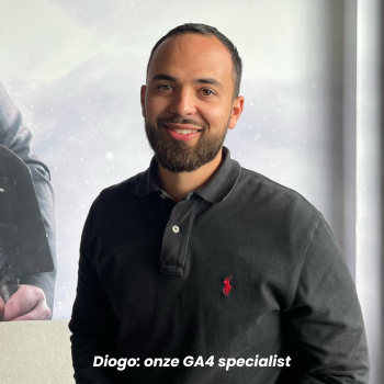 Diogo: onze GA4 specialist